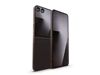 Samsung Galaxy Z Flip7 Jet Black 3D model