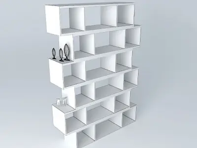 Dividing shelf Free 3D model