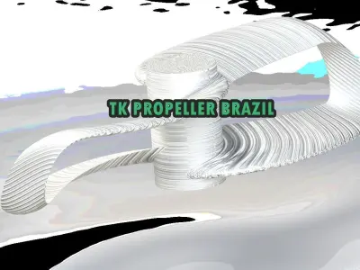 3D Toroidal Drone Propeller TK SERIES 3D model