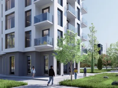 aparment Low-poly 3D model