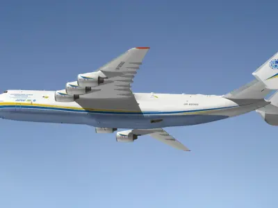 Antonov An225 Mriya 3D model