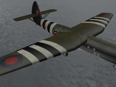 Airspeed AS51 Horsa Mk-1 3D model