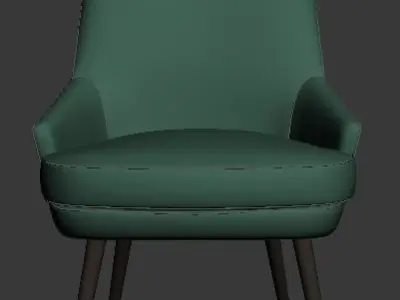 Reception Chair Free 3D model