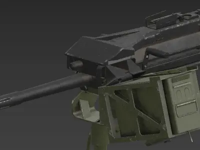 MK 19 Low-poly 3D model