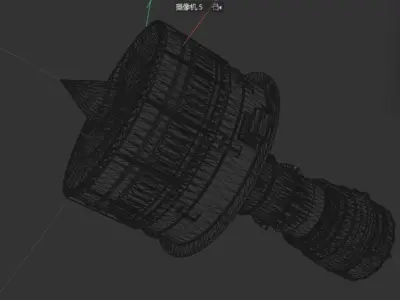 Jet Engine 3D print model