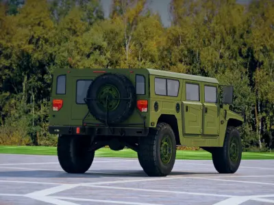 Dongfeng Mengshi Low-poly 3D model