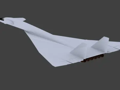 XB-70 3D print model