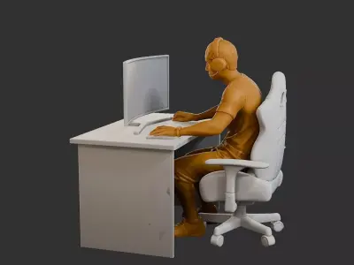 Video Game Player VGP1 006 3D print model