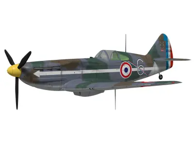 Dewoitine D520 3D model