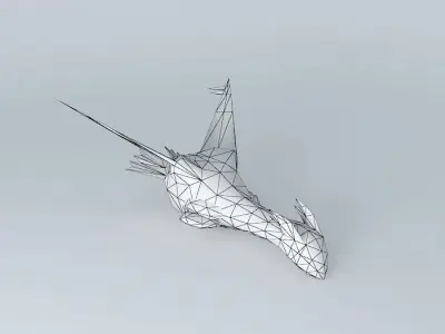 Latias bird Free 3D model