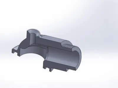 Vanne pompe essence SATAM 3D model