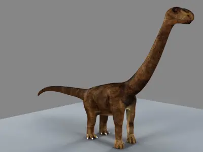 Argentinosaurus dinosaur 3D model