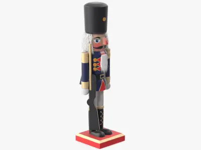 Christmas Nutcracker 3 3D model