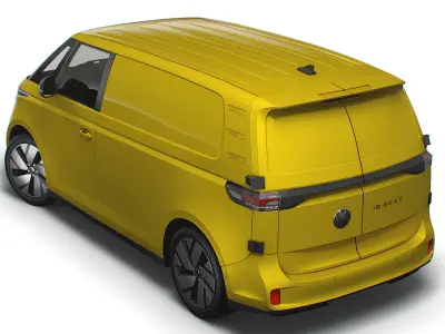 VW ID Buzz Cargo 2RD 2023 3D model