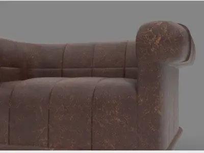 armchair and wardrobe 3d rhino Free 3D model