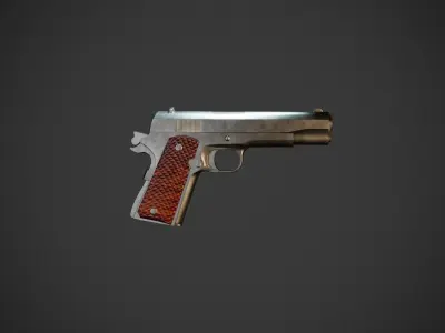 M1911 PISTOL FIREARM 3D model