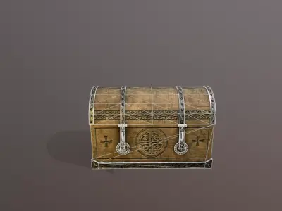 Chest  Free low-poly 3D model