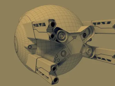 oblivion drone 3D model