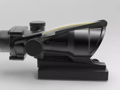 Tricon ACOG 4x scope 3D model