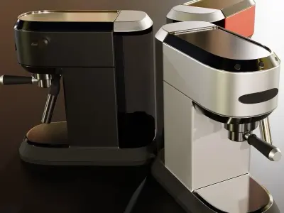 DeShorti Coffee Machine Free 3D model