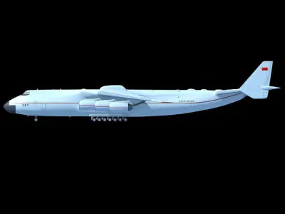 CCCP Antonov An-225  3D model