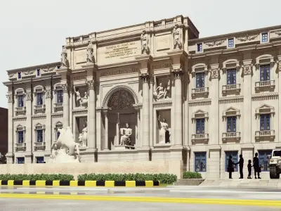 Trivi Fountain 3D print model