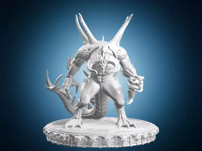 Diablo Lord of Terror Miniature 3D print model