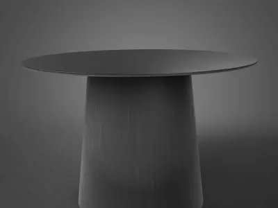 Coco Side Table Low-poly 3D model
