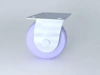 Swivel Caster Free 3D model