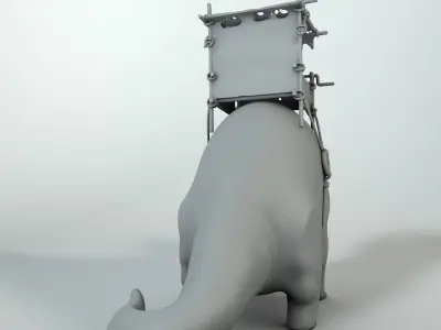 3D Dinosaur 3D model