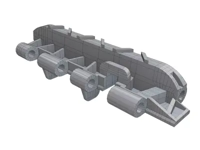 Track Link - Panzer VI Tiger I 3D print model
