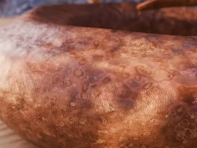 Titanoboa Snake Low-poly 3D model