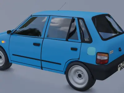 MARUTI SUZUKI CAR Free 3D model