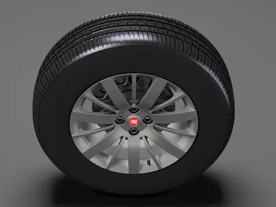 Fiat Qubo Trekking 2wheel 2017 3D model