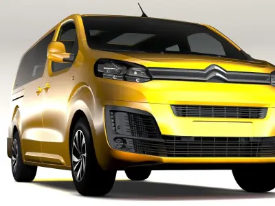 Citroen SpaceTourer L3 2017 3D model