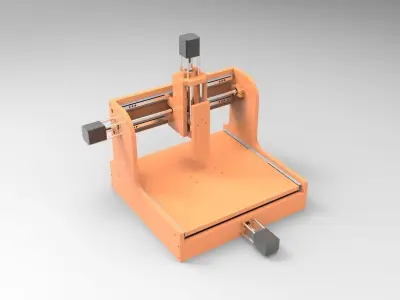 Student 3 axis CNC Free 3D model