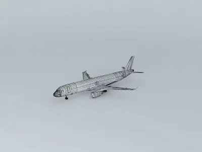 Royal Airways Airbus A321-207 Free 3D model