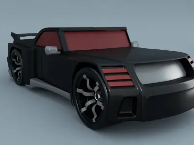 Hot Wheels Bassline 3D model