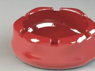 ashtray Free 3D print model