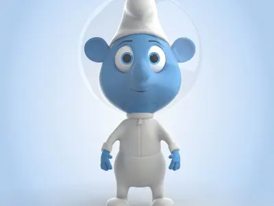 AstroSmurf  3D model
