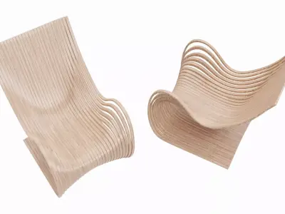 Parametric Chair Free 3D model