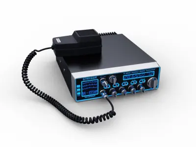 Stryker CB Radio 3D model