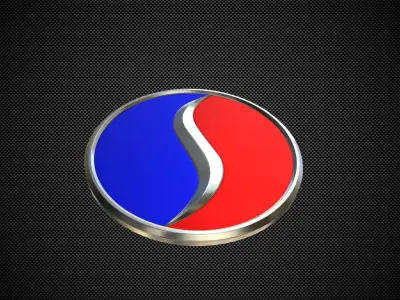 studebaker logo 3D model