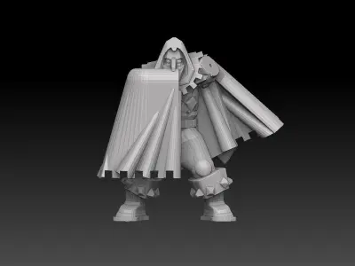Adventurer With 100Plus Weapon Alternatives Royalty Free Version 3D print model