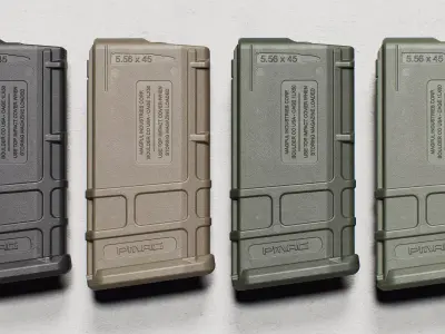 PMAG 20 SL - Replica Low-poly 3D model