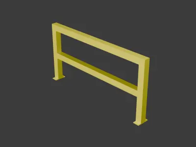 Railing 3D model