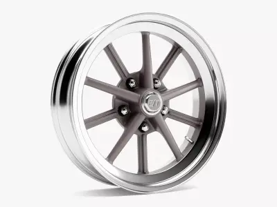 ET Gasser Wheel Low-poly 3D model