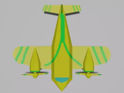 aircraft plane 3D model