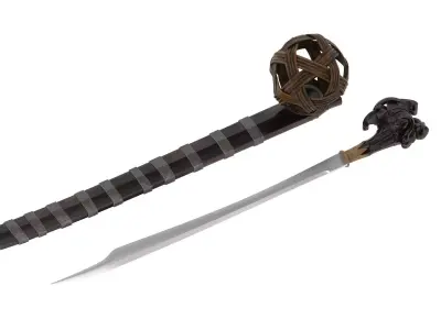 Balato Sword Low-poly 3D model