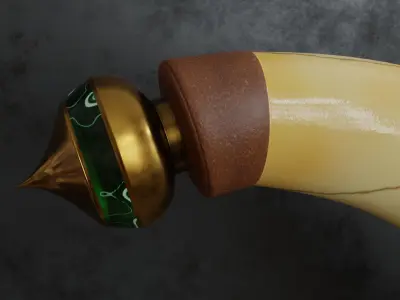 Arabian Dagger 3D model